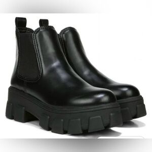 New Circus by Sam Edelman Womens Darielle Lug Sole Platform Ankle Boots size 9